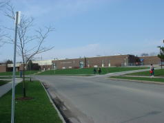 St. Francis Catholic School is a block away. 