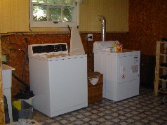 Large laundry room on the 3rd level 