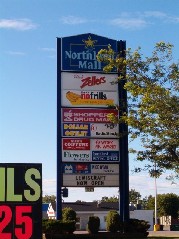A quick drive to stores at the Northland mall at Huron & Highbury 