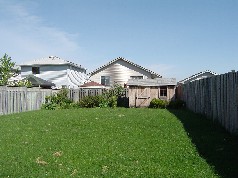 Huge privacy fenced yard, great for the children to play or summer bbq