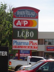 One stop shopping in nearby Byron 