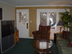 The Family Room also has a door out to the huge sundeck 