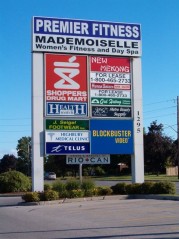 Strip mall at Huron and Highbury for all your needs from fitness to video