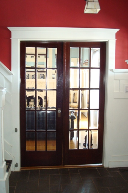 French Doors to Living Room