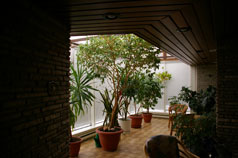 View of Sunroom from eating area