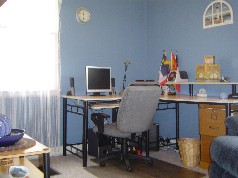  Main floor bedroom is currenlty being used as a office